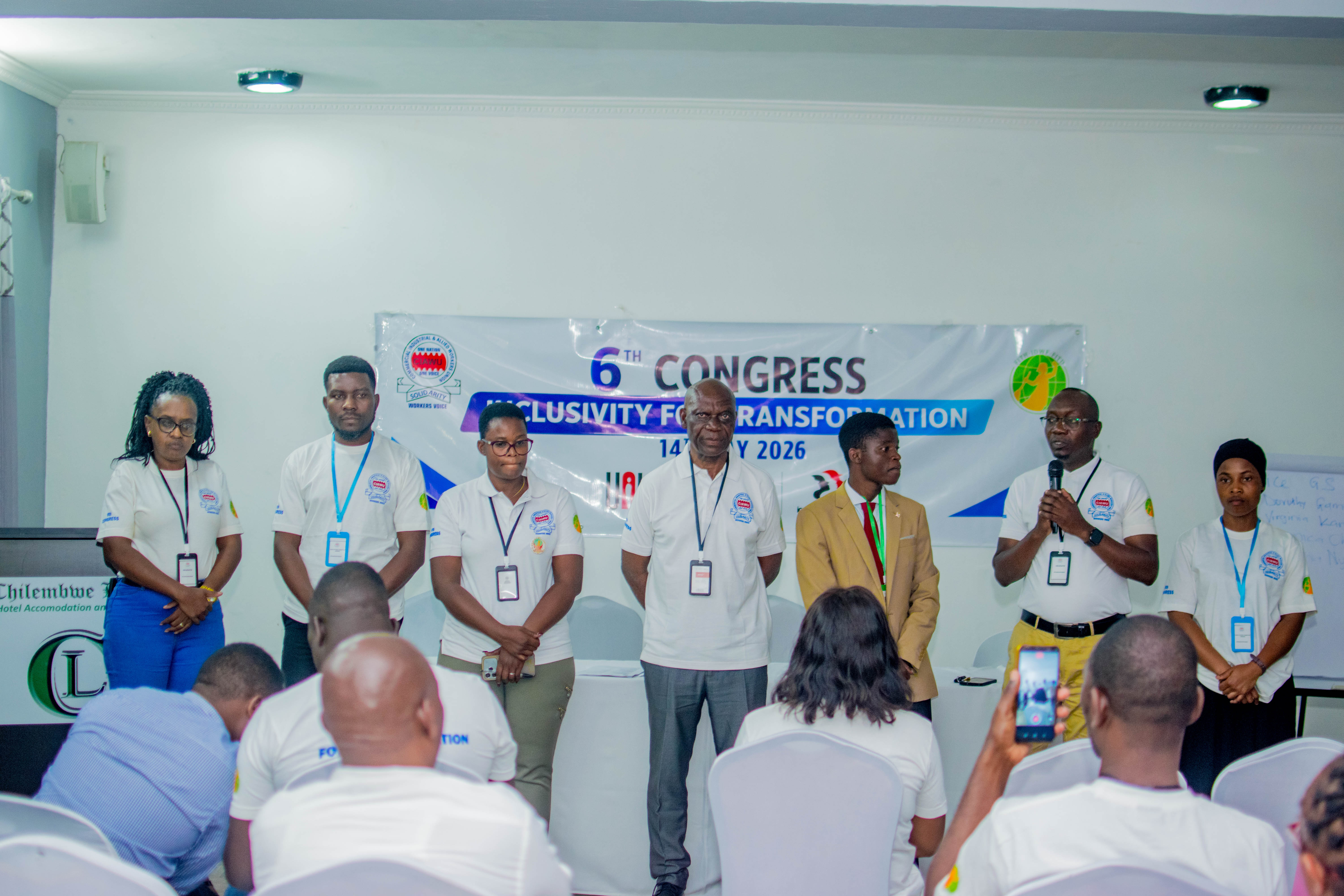6th Congress – newly voted executive